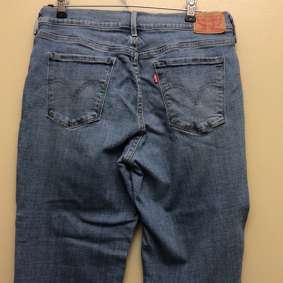 Women's Levi's® 505™ Straight Jeans 8M W29XL32 - Picture 7 of 15